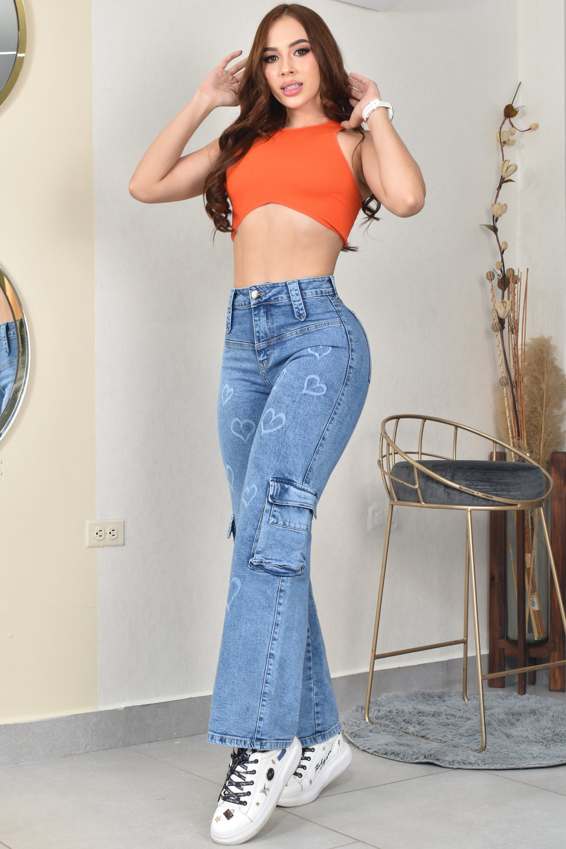 JEANS PALAZZO