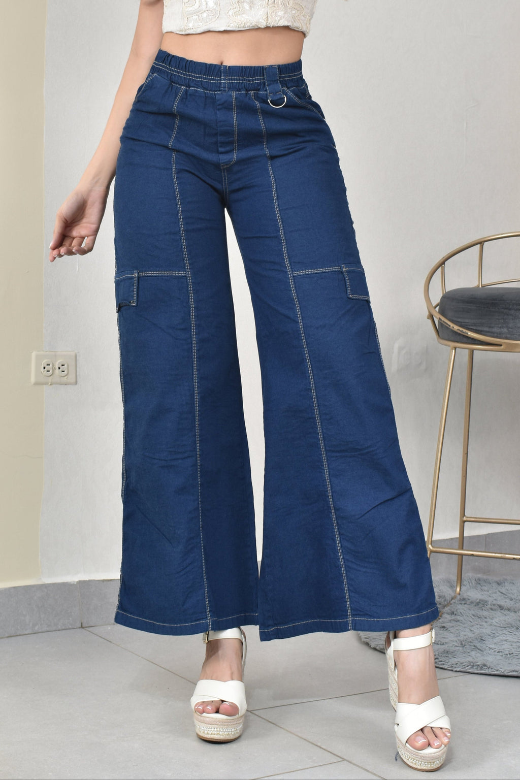 JEANS PALAZZO