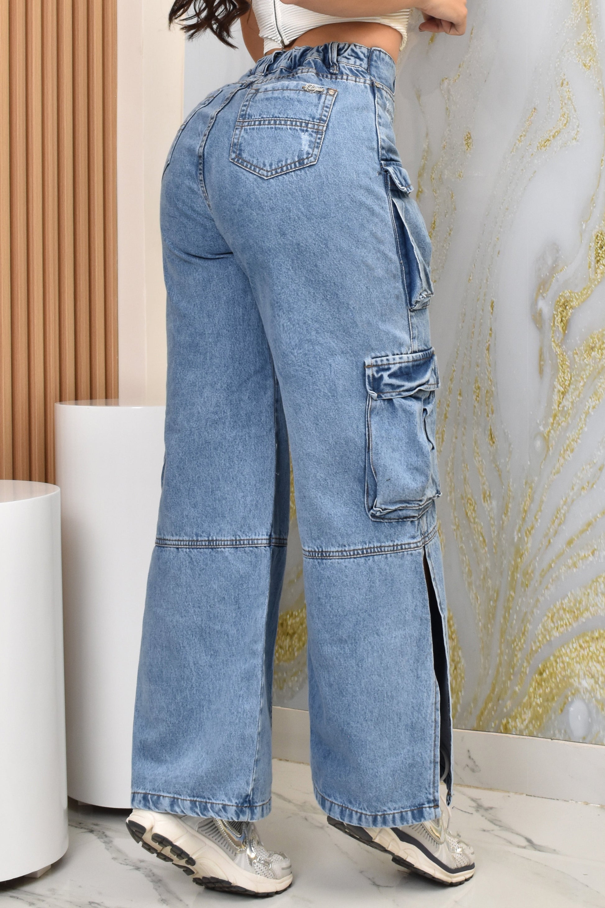 JEANS PALAZZO