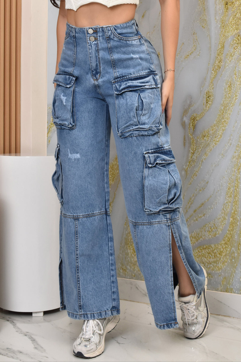 JEANS PALAZZO