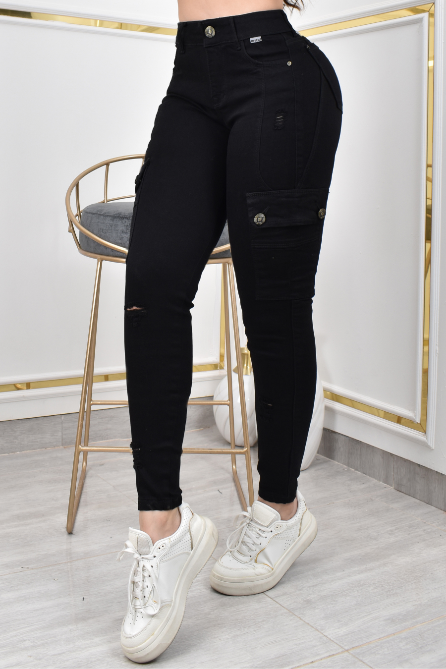 JEANS BOYFRIENDS CARGO