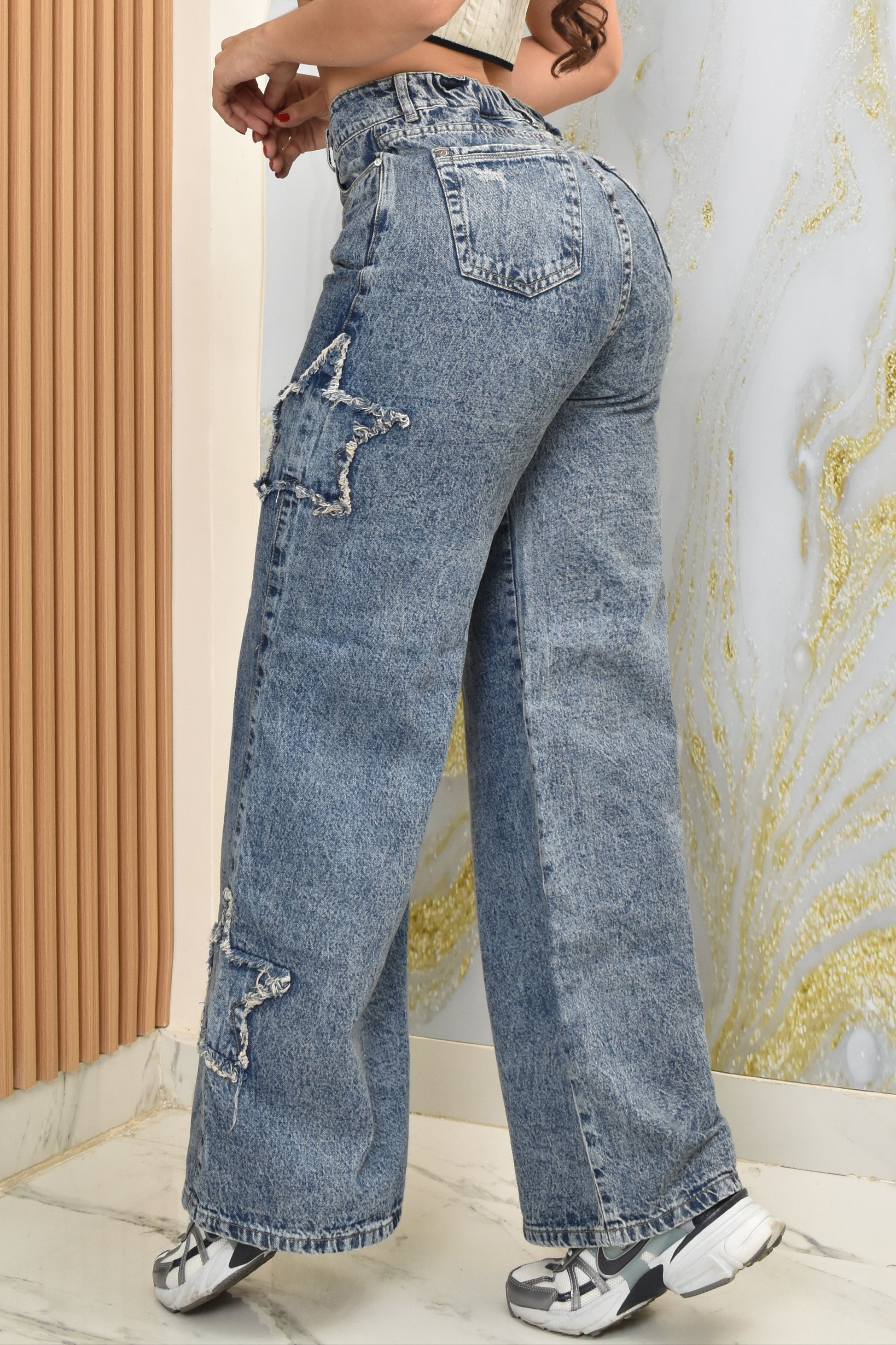 JEANS PALAZZO