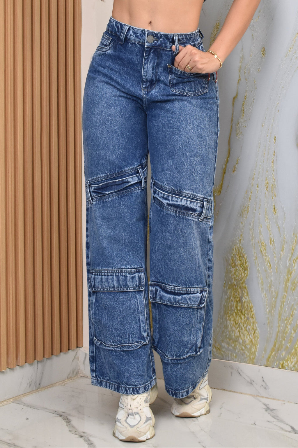 JEANS PALAZZO