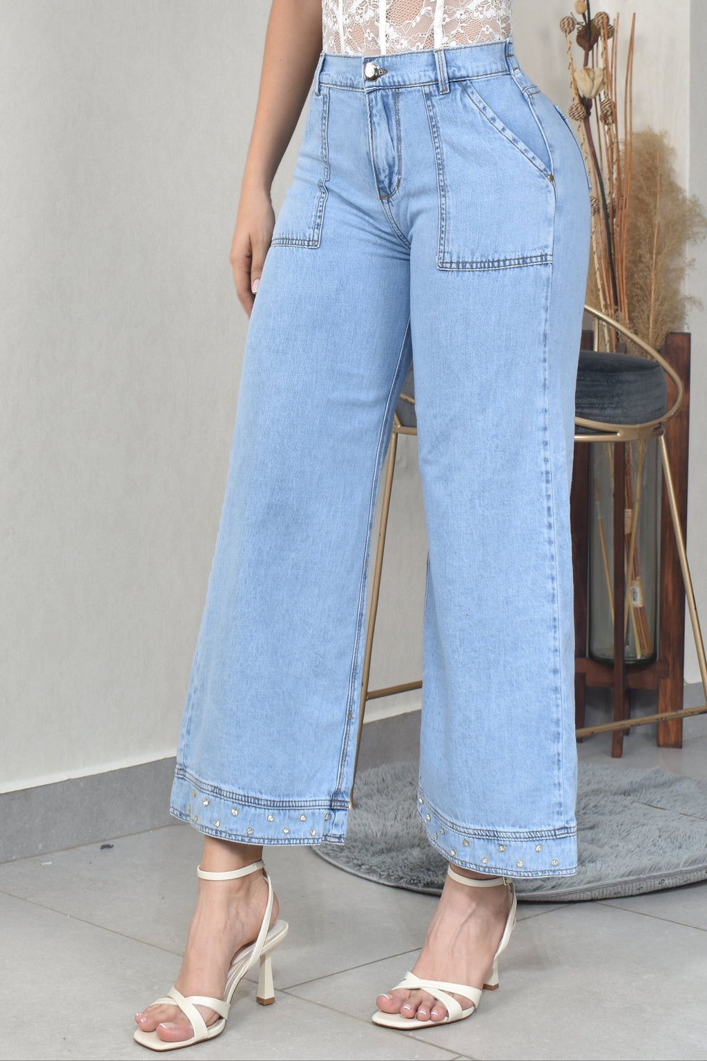 JEANS PALAZZO
