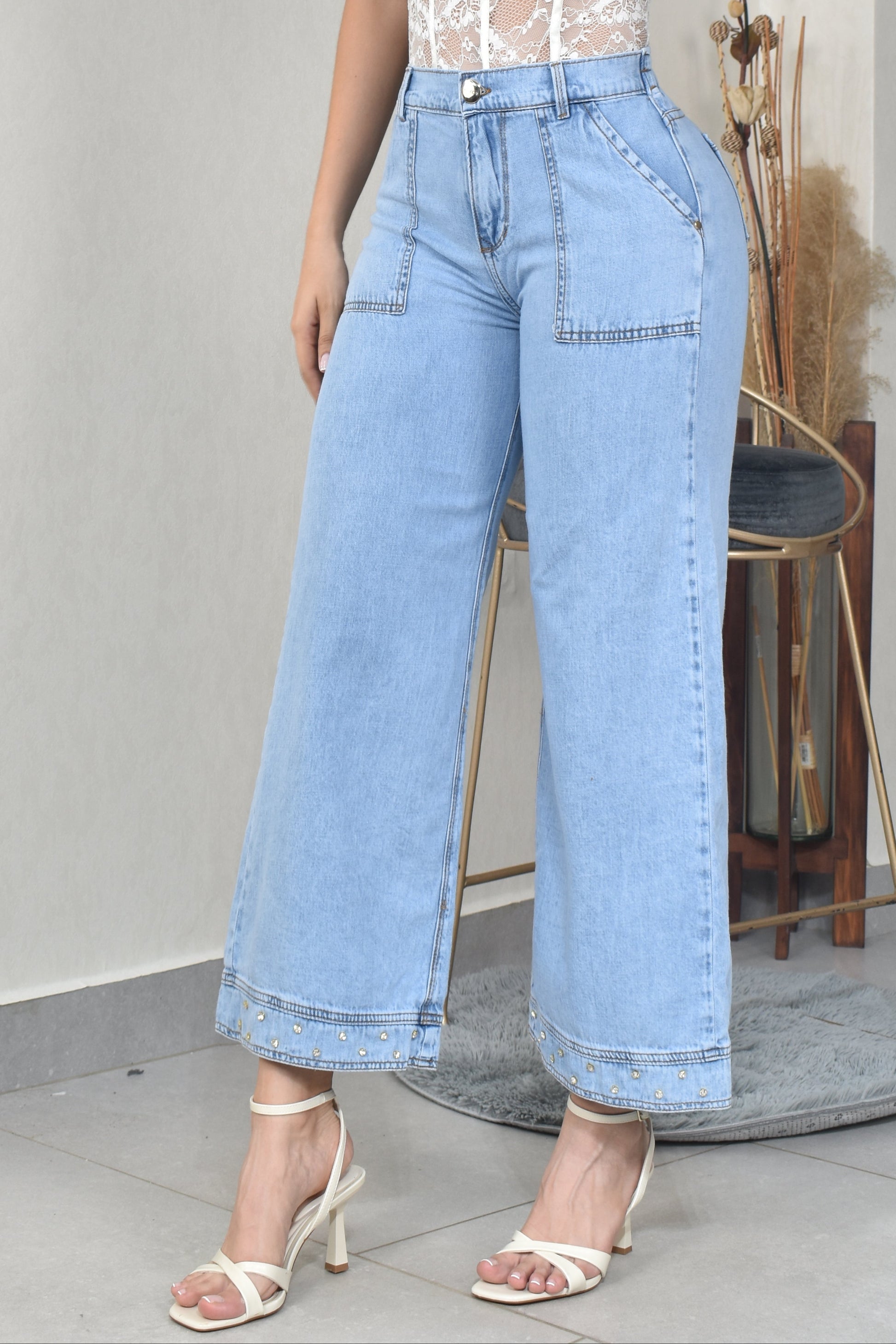 JEANS PALAZZO