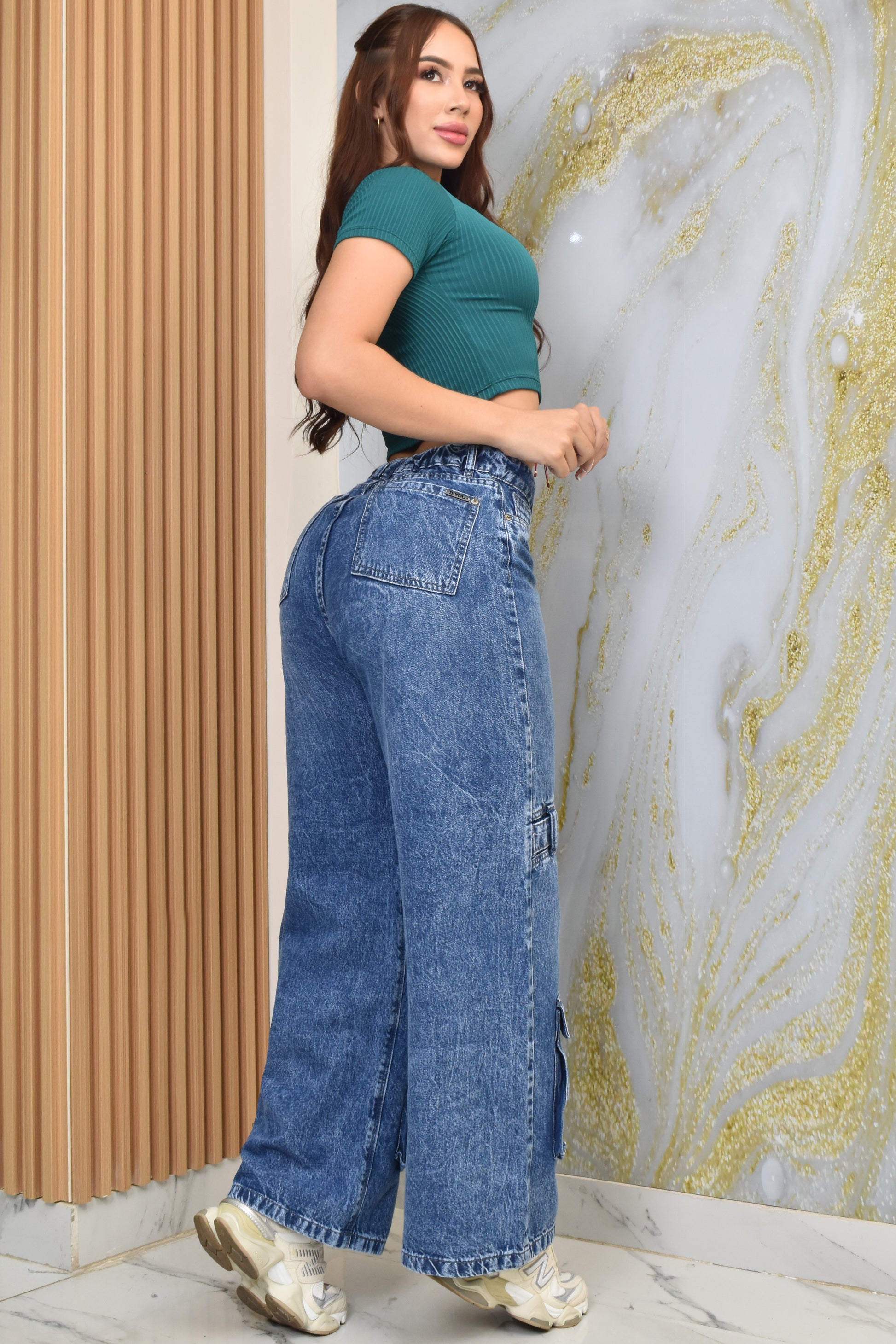 JEANS PALAZZO