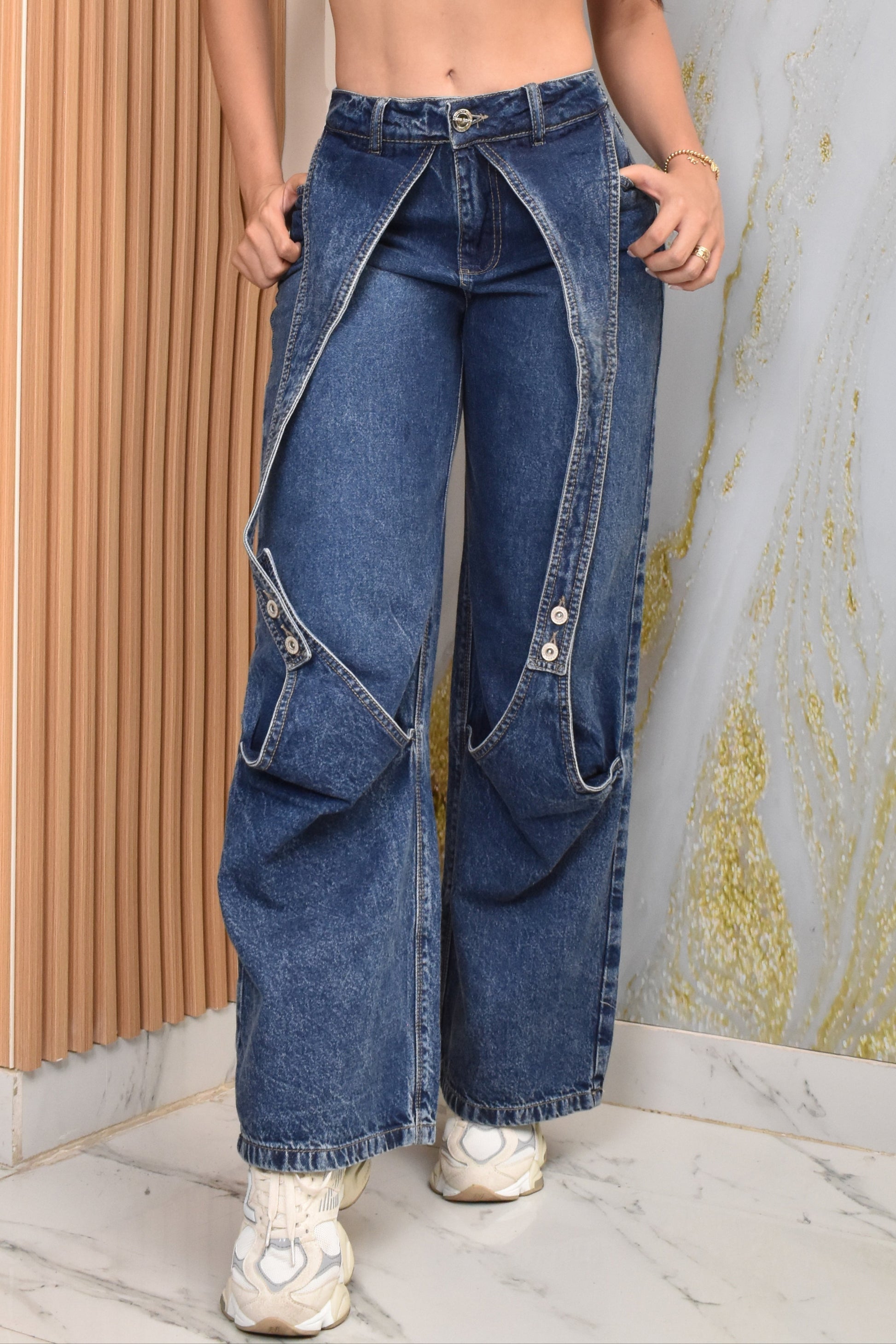 JEANS PALAZZO
